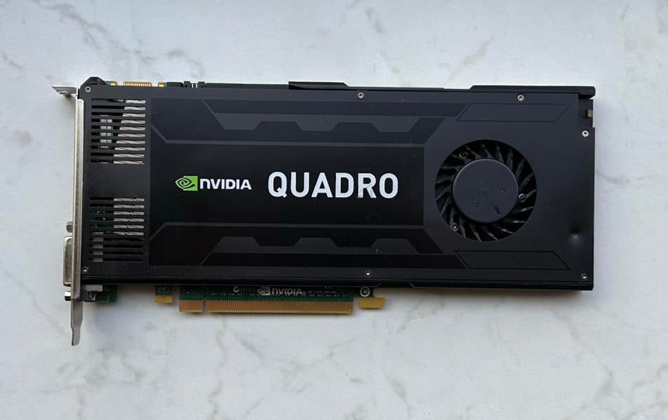 NVIDIA Quadro K4000 / Werkt perfect!, Computers en Software, Videokaarten, Ophalen of Verzenden, Zo goed als nieuw, GDDR5