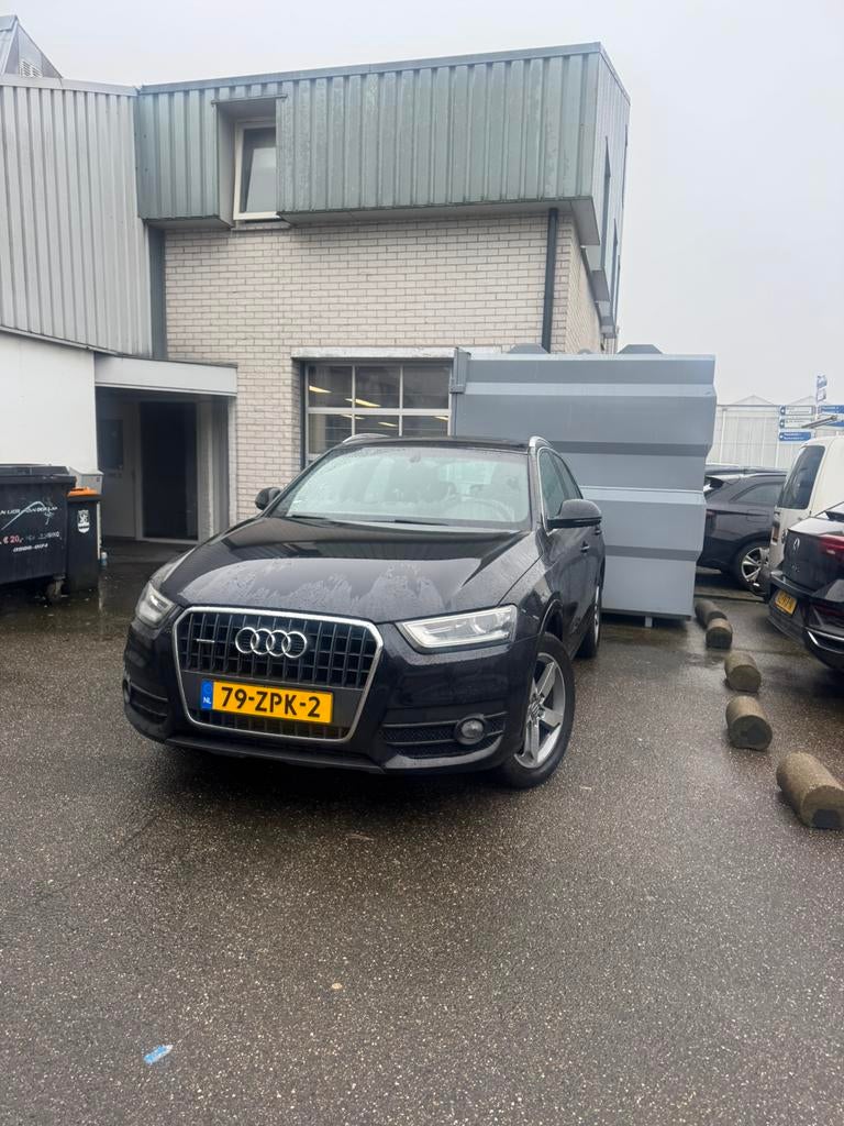 Audi Q3 2.0TFSI Quattro 155KW S-tron 2013 Zwart, Auto's, Audi, 4 cilinders, Zwart, Origineel Nederlands, Vierwielaandrijving