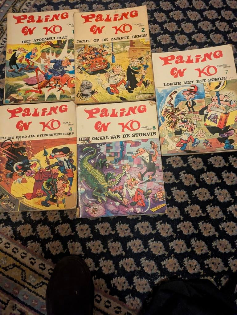 Paling en Ko Stripboeken -  (6 stuks), Boeken, Meerdere stripboeken, Ophalen, Gelezen, Francisco Ibáñez