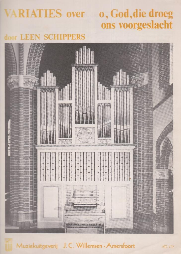 LEEN SCHIPPERS - Variaties-O, God, die droeg ons voorgeslach, Ophalen of Verzenden, Gebruikt, Artiest of Componist, Populair