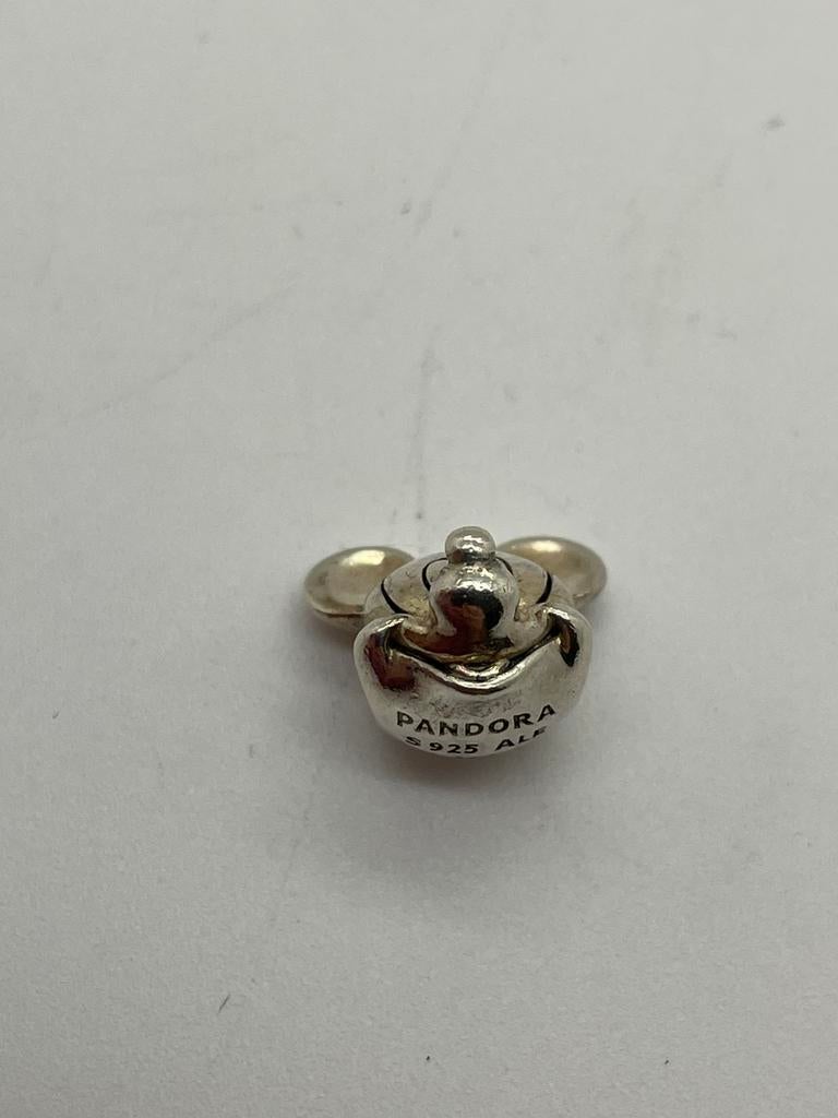 D374 Pandora zilveren bedel Disney Mickey Mouse, Sieraden, Tassen en Uiterlijk, Bedels, Pandora, Ophalen of Verzenden, X, Zilver