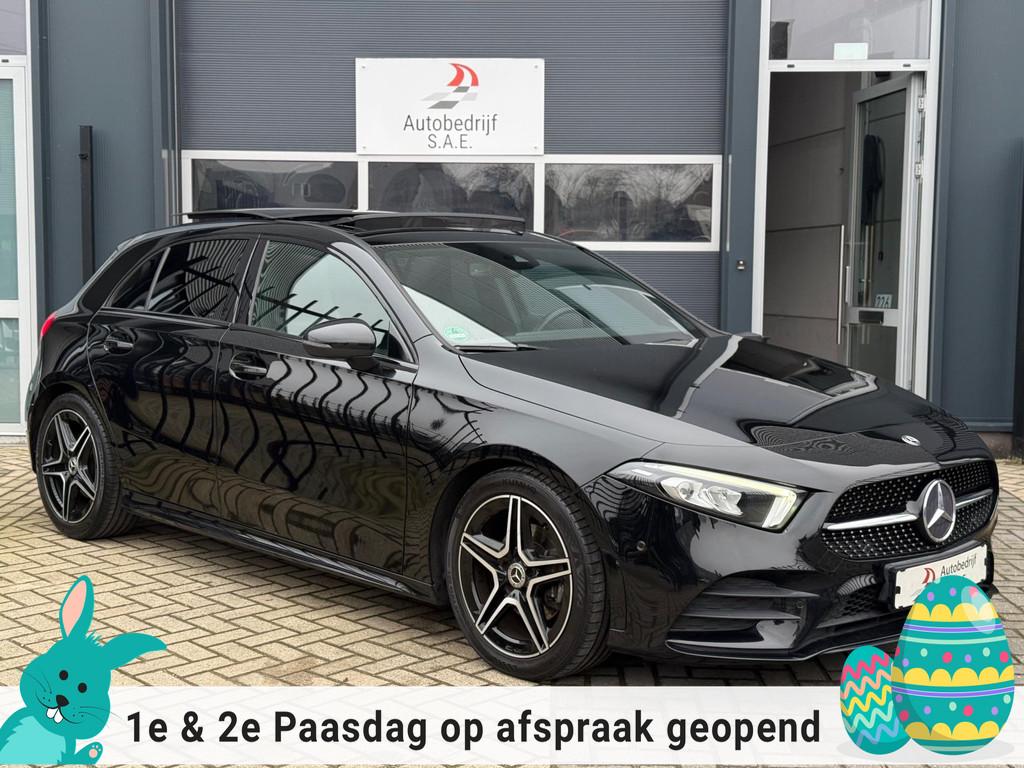 Mercedes-Benz A-klasse 200 AMG PANO SFEER NIGHT CAMERA !, Gebruikt, Euro 6, 4 cilinders, USB
