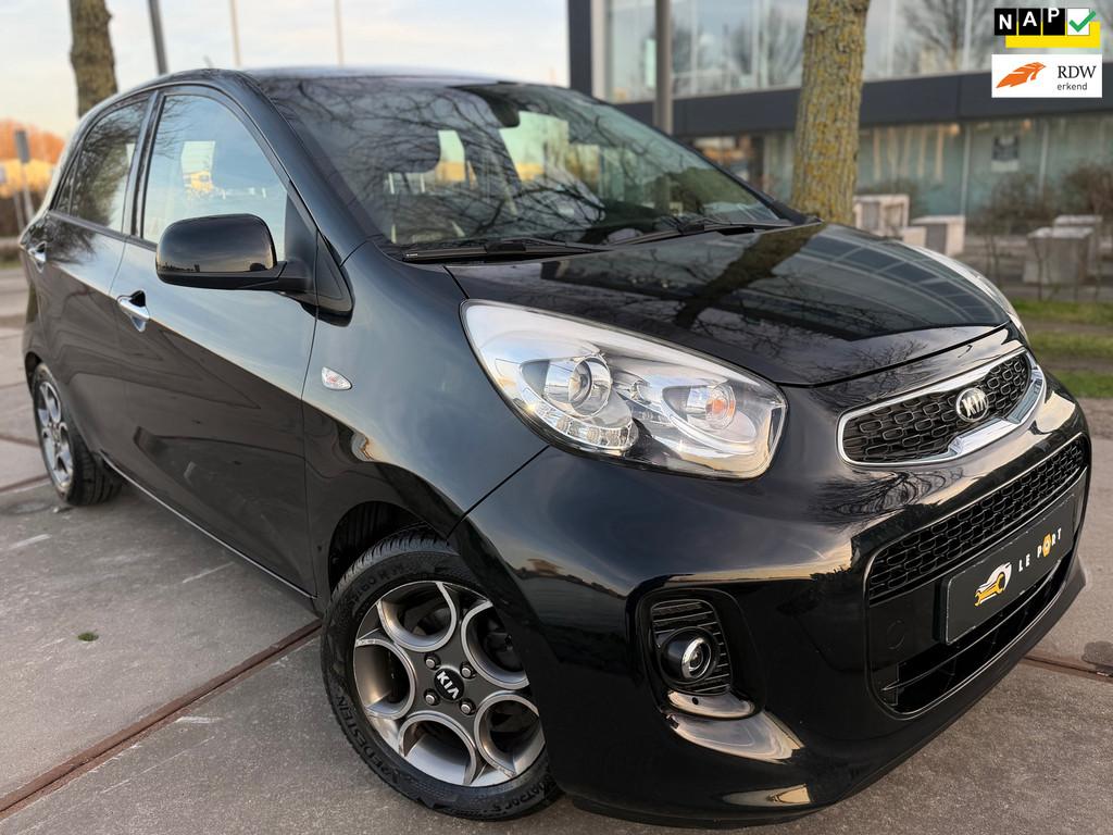 Kia Picanto | 1.0 | 2016 | 5DR | NAP | CRUISE |LED, Voorwielaandrijving, Euro 5, Gebruikt, Zwart