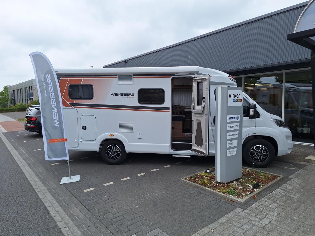 Weinsberg CaraCompact Pepper 600 MEG FULL OPTIONS (VOORDEEL), Rookmelder, Ringverwarming, Fiat, Koelkast