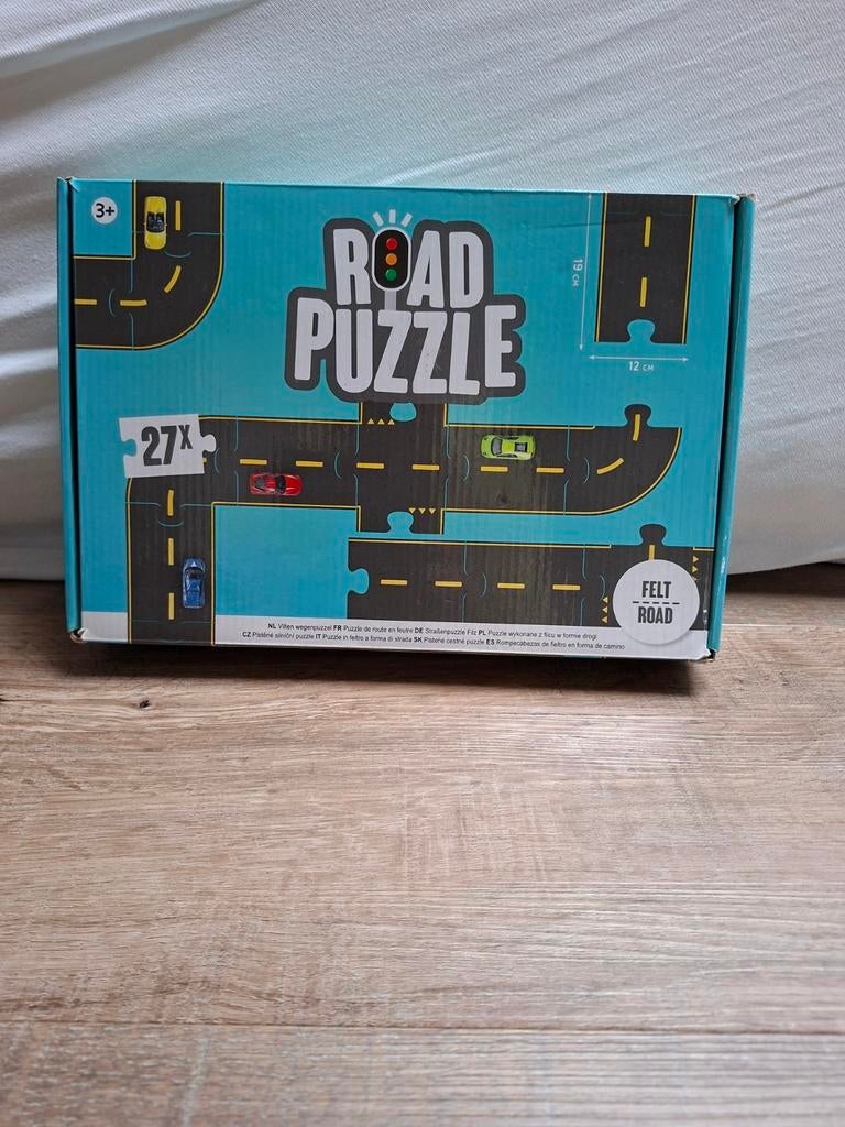 Stoffen puzzel wegen platen, Ophalen of Verzenden, Zo goed als nieuw, Overige typen