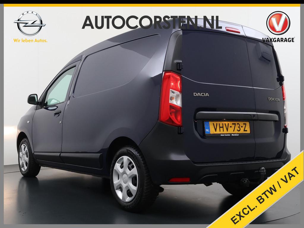 Dacia Dokker DCi Airco Navi Trekhaak Euro 6 DAB Bluetooth Es, Elektrische ramen, Stof, Gebruikt, 4 cilinders