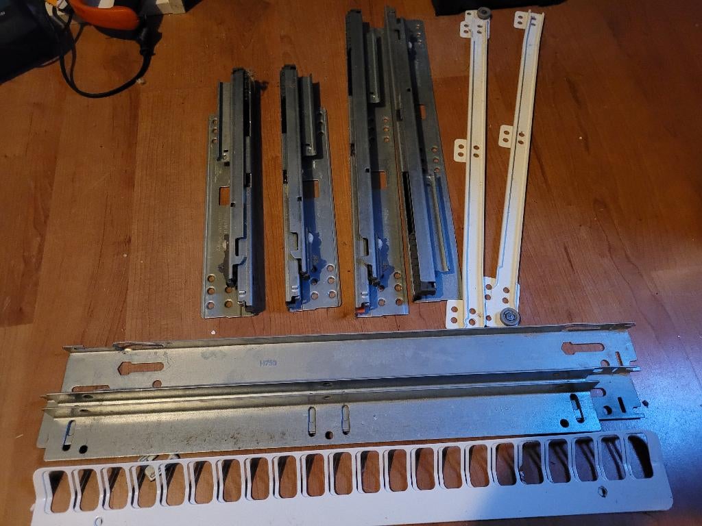 Ikea metod ladegeleiders, Huis en Inrichting, Ophalen, Minder dan 50 cm, Gebruikt, Overige kleuren