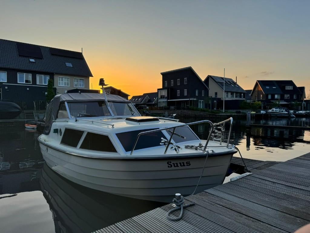 Te Koop Nidelv 24 (Noorse Spitsgatter), Watersport en Boten, Ophalen, Gebruikt, Binnenboordmotor, Diesel