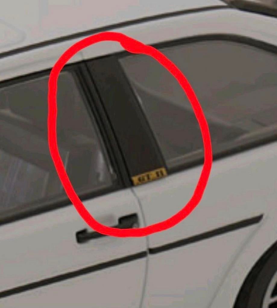 B-stijl folie set in matzwart voor VW Scirocco II, Ophalen of Verzenden, Nieuw, Volkswagen