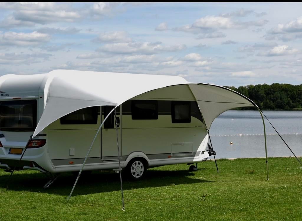 Unico Torino caravan luifel, omloopmaat 11, Ophalen, Zo goed als nieuw, Unico Ventura