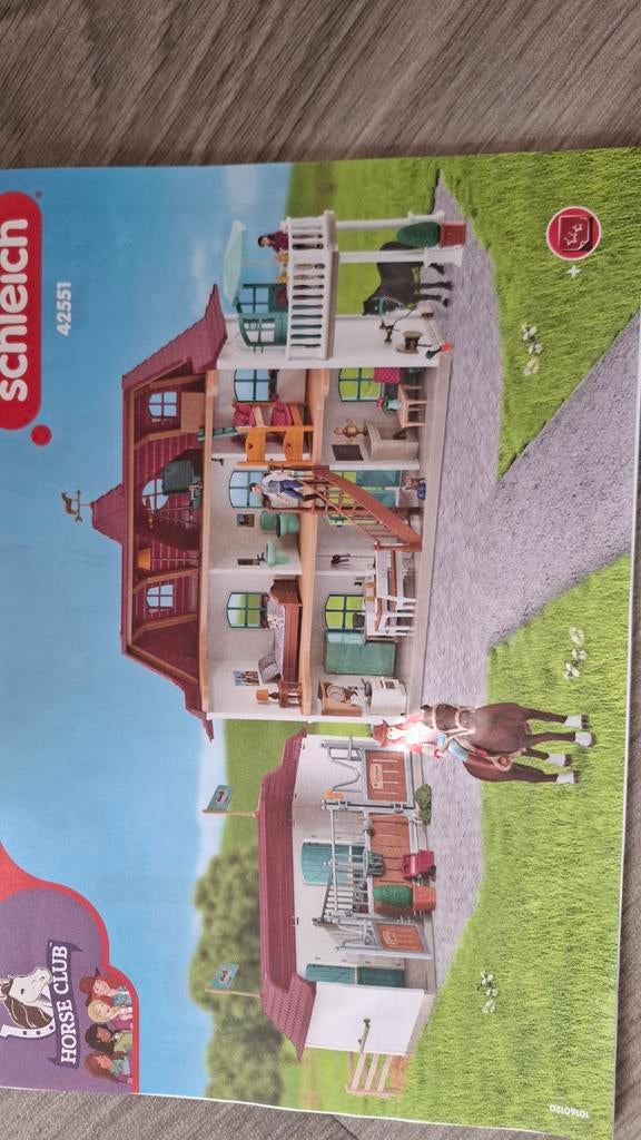 Schleich Horse Club paardenstal met huis 42551, Ophalen