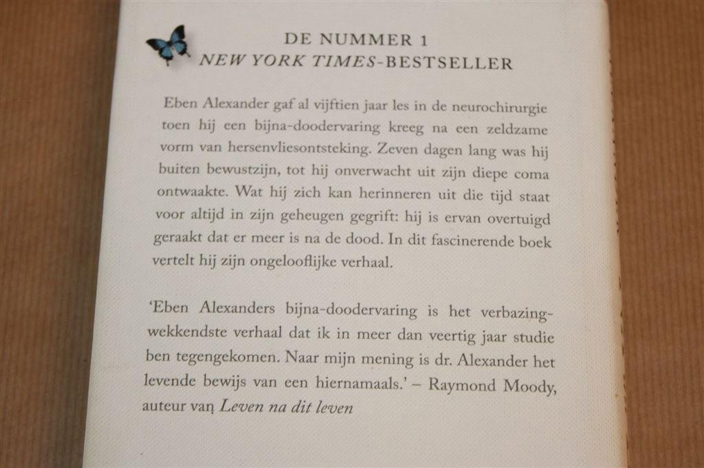 Na dit Leven — Bijna-doodervaring, Eben Alexander, Ophalen of Verzenden, Gelezen, Overige onderwerpen, Achtergrond en Informatie