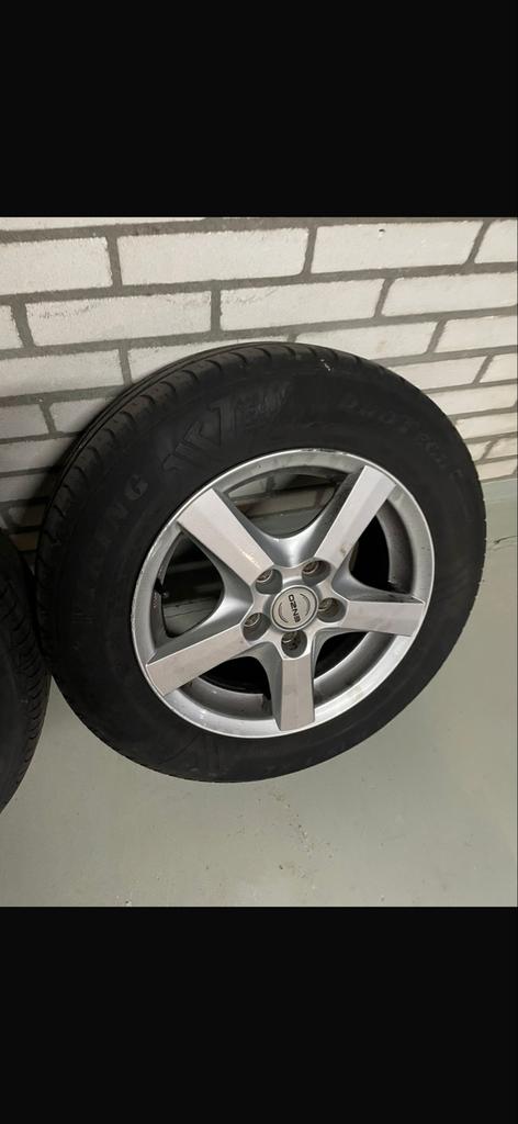 Lichtmetalen velgen 16 inch voor Caddy, Auto-onderdelen, Banden en Velgen, 16 inch, Banden en Velgen, Zomerbanden, Bestelwagen