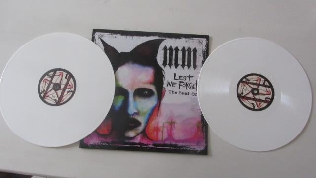 Marilyn Manson 2LP Lest We Forget The Best Of, Ophalen of Verzenden, Nieuw in verpakking, 12 inch, Poprock