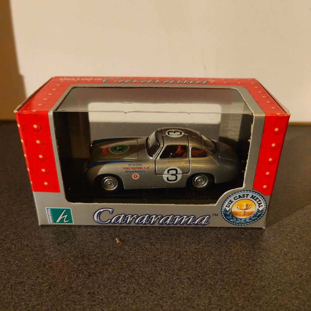 Cararama Mercedes 300SL Diecast Modelauto - Nieuw in Doos, Hobby en Vrije tijd, Modelauto's | 1:43, Nieuw, Auto, Ophalen of Verzenden