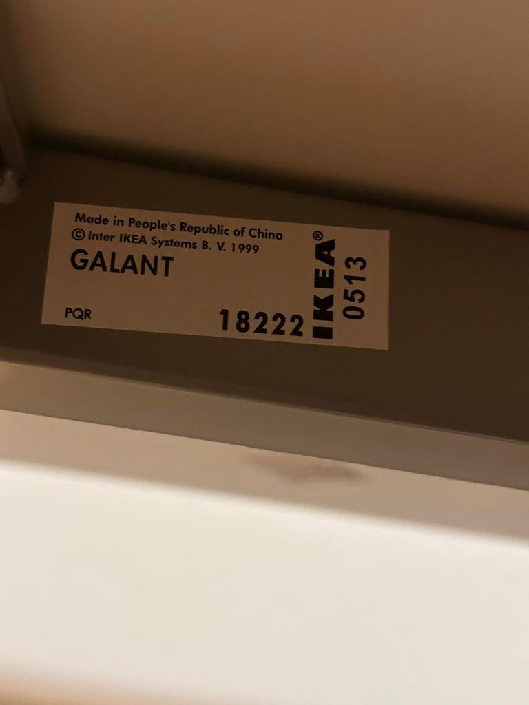 IKEA Galant Bureau - Ideaal voor Thuiswerken, Ophalen, In hoogte verstelbaar, Gebruikt