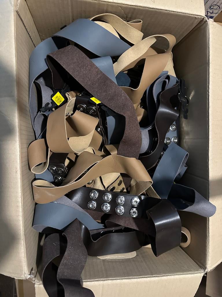 Partij riemen en ceinturen * nieuw *, Bruin, Echt leder, Ophalen of Verzenden, 90 tot 100 cm