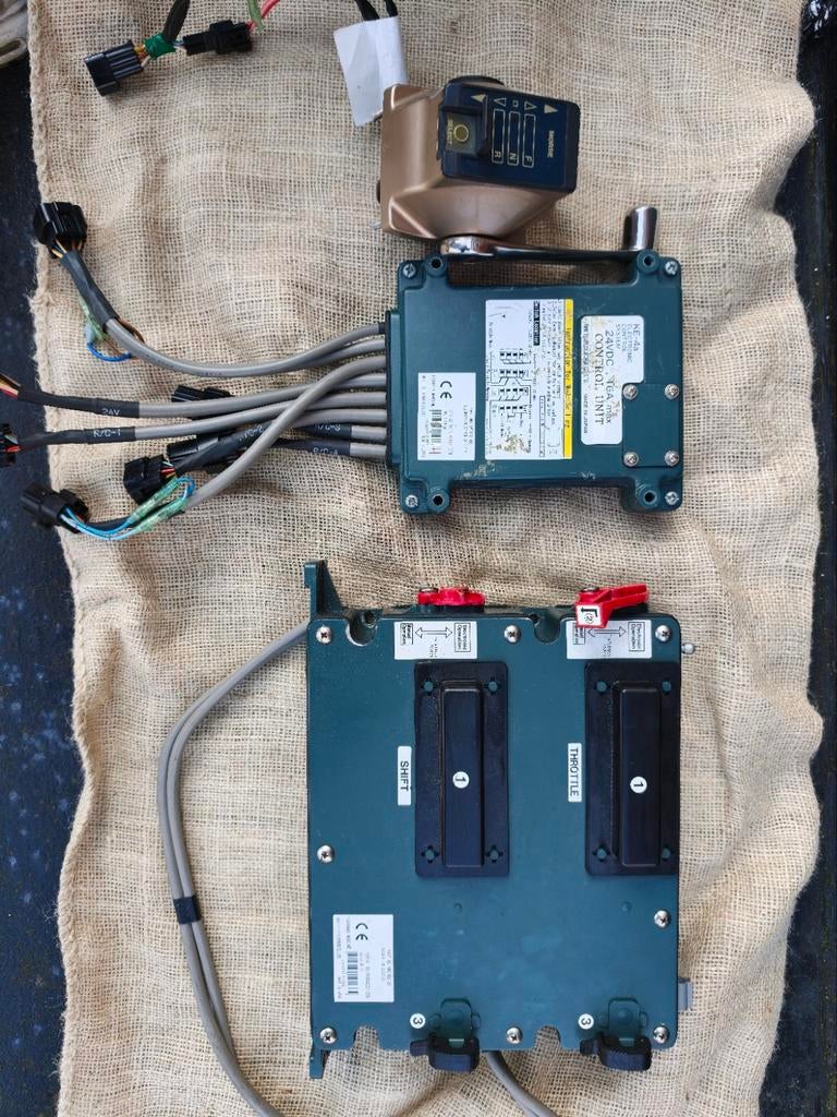 Elektrische Morse gaskabel bediening zonder kabelboom, Ophalen of Verzenden, Gebruikt, Motor en Techniek, Motorboot