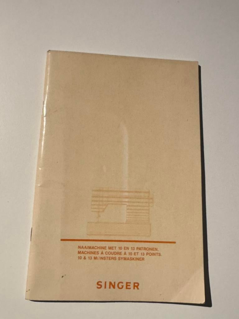 Zeldzaam! Officiele SINGER naaimachine boekjes, Ophalen
