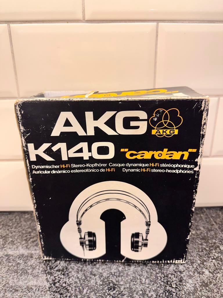 AKG K140 Cardan originele doos (alleen verpakking), Ophalen of Verzenden, Gebruikt, Overige merken