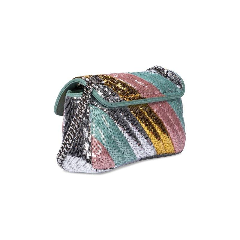 Gucci GG Marmont Flap Crossbody tassen Glitter, Overige merken, Overige kleuren, Via Don Lorenzo Perosi 6 50018 Scandicci (Florence) Italië