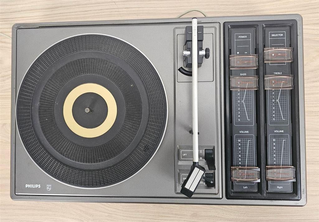 Philips 22AF461 platenspeler ingebouwde versterker, Ophalen of Verzenden, Gebruikt, Thorens