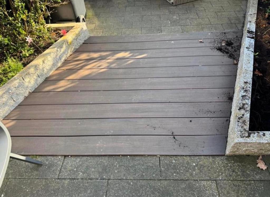 Trex Transcend composieten vlonder planken, Tuin en Terras, Terrasdelen en Vlonders, Ophalen, Zo goed als nieuw, Composiet