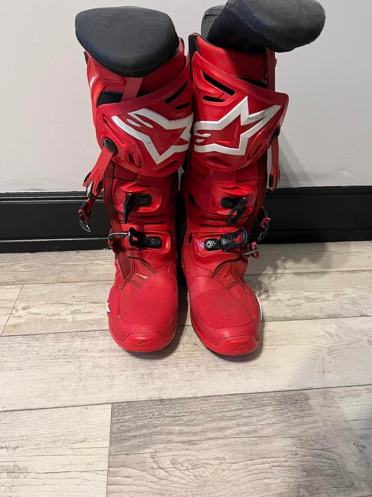 Alpinestars tech 10, Motoren, Kleding | Motorkleding, Ophalen, Tweedehands, Laarzen