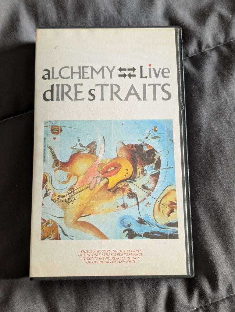 Dire Straits - Alchemy Live VHS (Concertregistratie), Alle leeftijden, Verzenden, Gebruikt, Overige genres