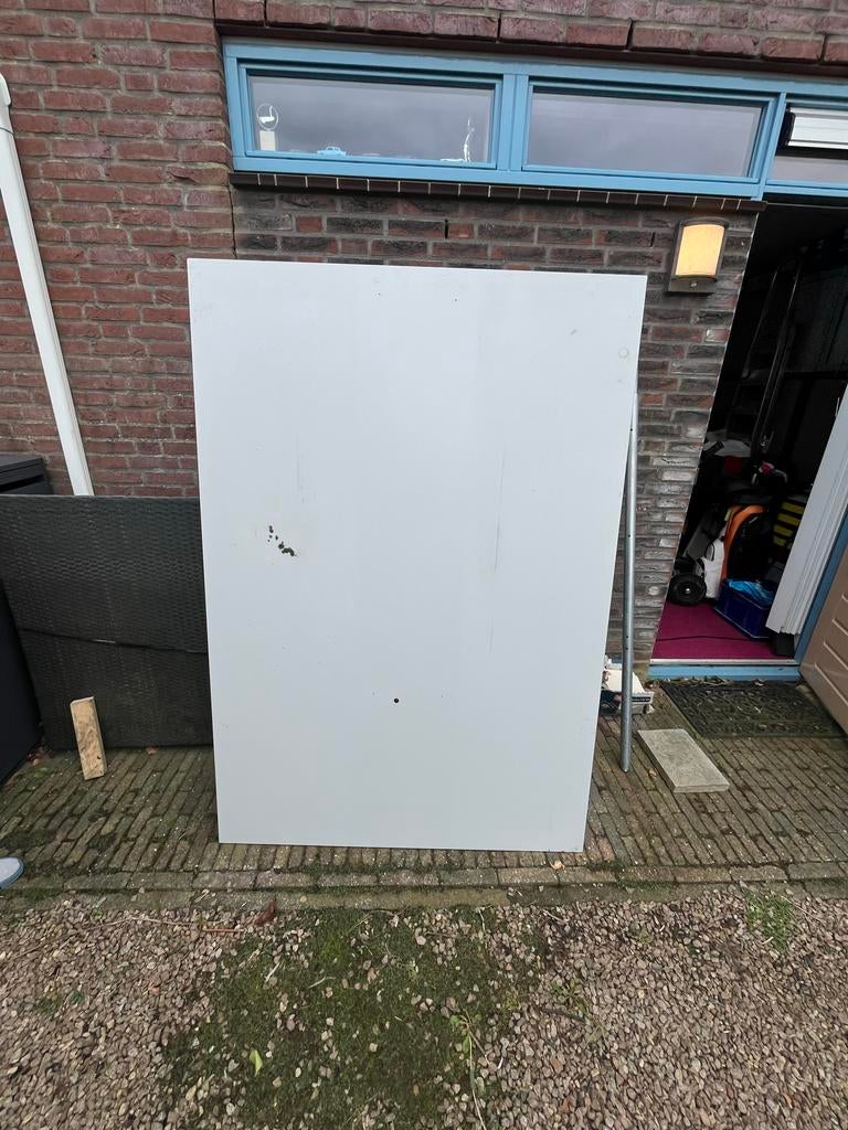 Trespa plaat, afgezaagd, met gebruikssporen TEAB, Doe-het-zelf en Verbouw, Platen en Panelen, Ophalen, Gebruikt, HPL, Minder dan 20 mm