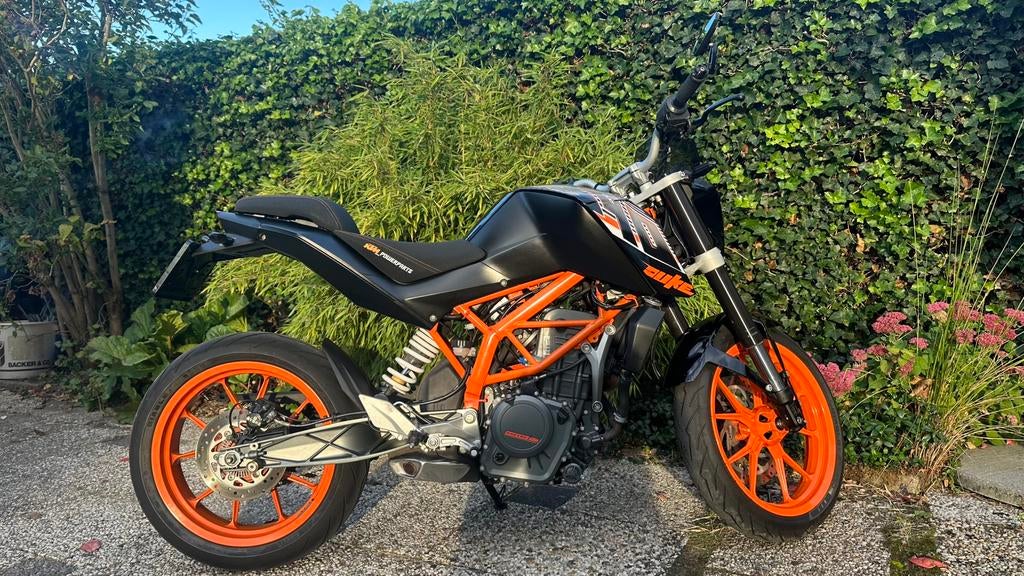 Ktm Duke 390, Ophalen