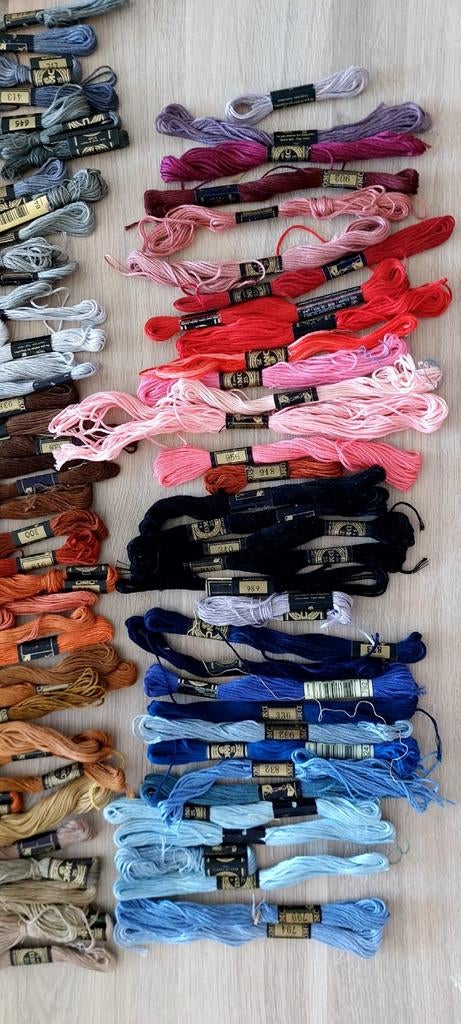 Borduurgaren vele kleuren, Ophalen of Verzenden, Borduurgaren of Zijde