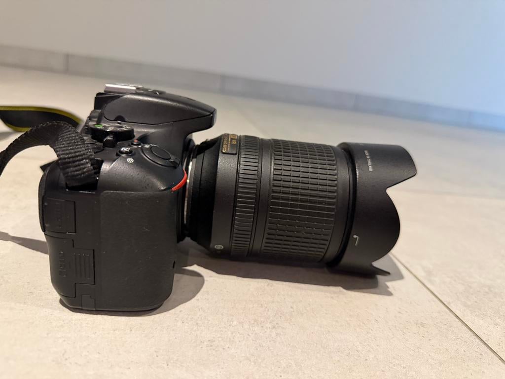 Nikon D5500 met 80-140 DX VR lens, Audio, Tv en Foto, Fotocamera's Digitaal, Ophalen, Gebruikt, Spiegelreflex, 4 t/m 7 keer