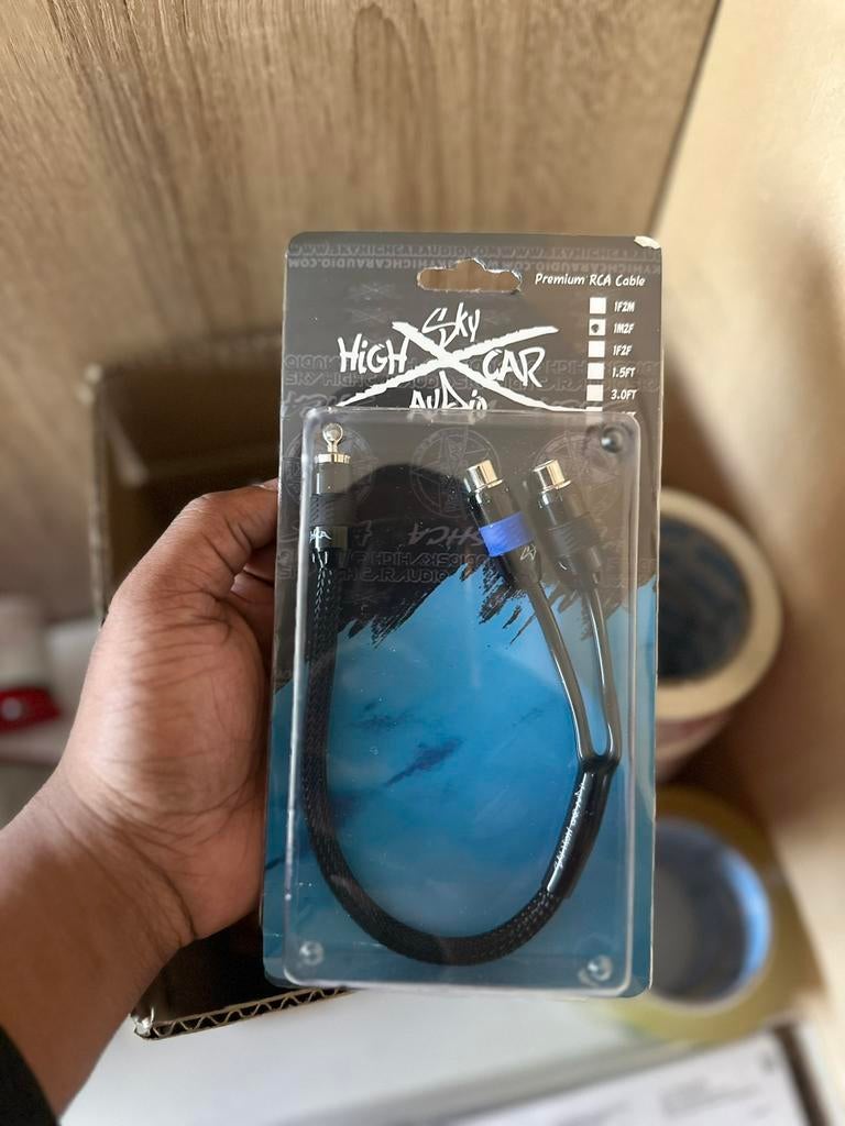 Sky High Car Audio Premium RCA Kabels nieuw, Verzenden, Nieuw