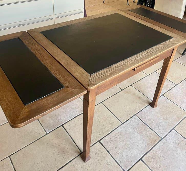Vintage uitschuifbare tafel, Antiek en Kunst, Antiek | Meubels | Tafels, Ophalen