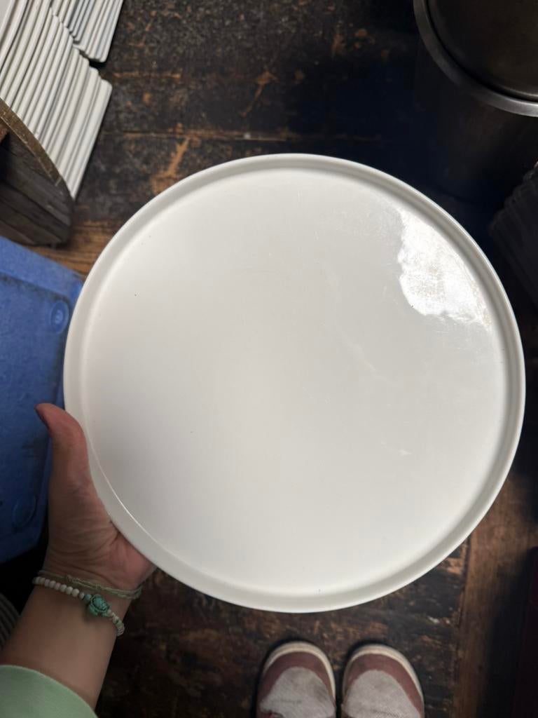 Partij Horeca borden / servies, Ophalen, Keramiek, Zo goed als nieuw, Bord(en)