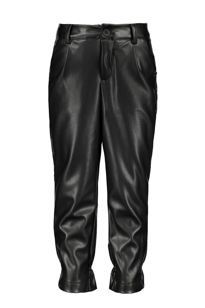 Nieuwe zwarte vegan leather broek Madison 176 (nu €15,00), Broek, Meisje, Ophalen of Verzenden, Nieuw