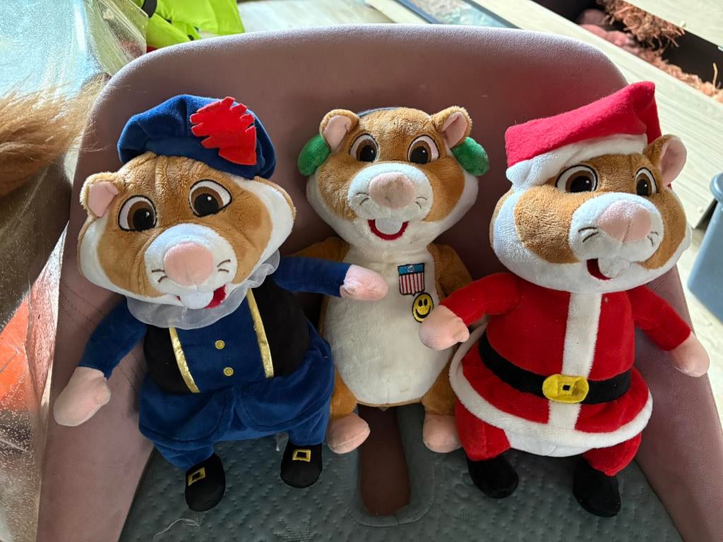 Ah hamster knuffels, Ophalen of Verzenden