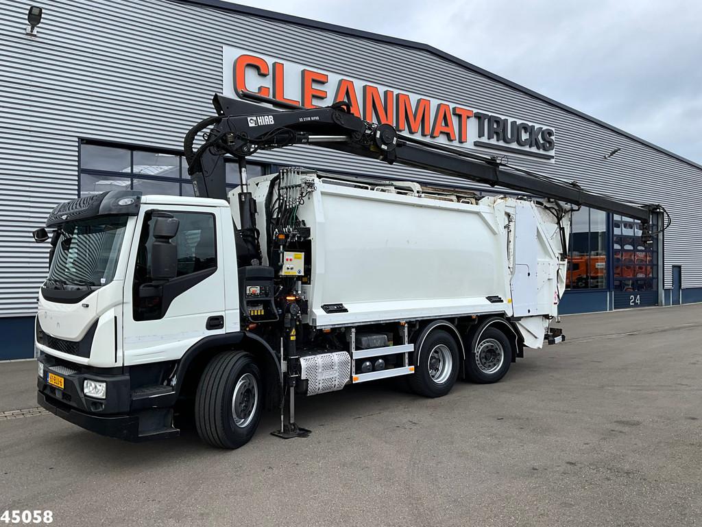 Ginaf C 3128 NF Euro 6 Hiab 21 Tonmeter laadkraan Just 106.9, Automaat, Euro 6, Ginaf, 320 pk