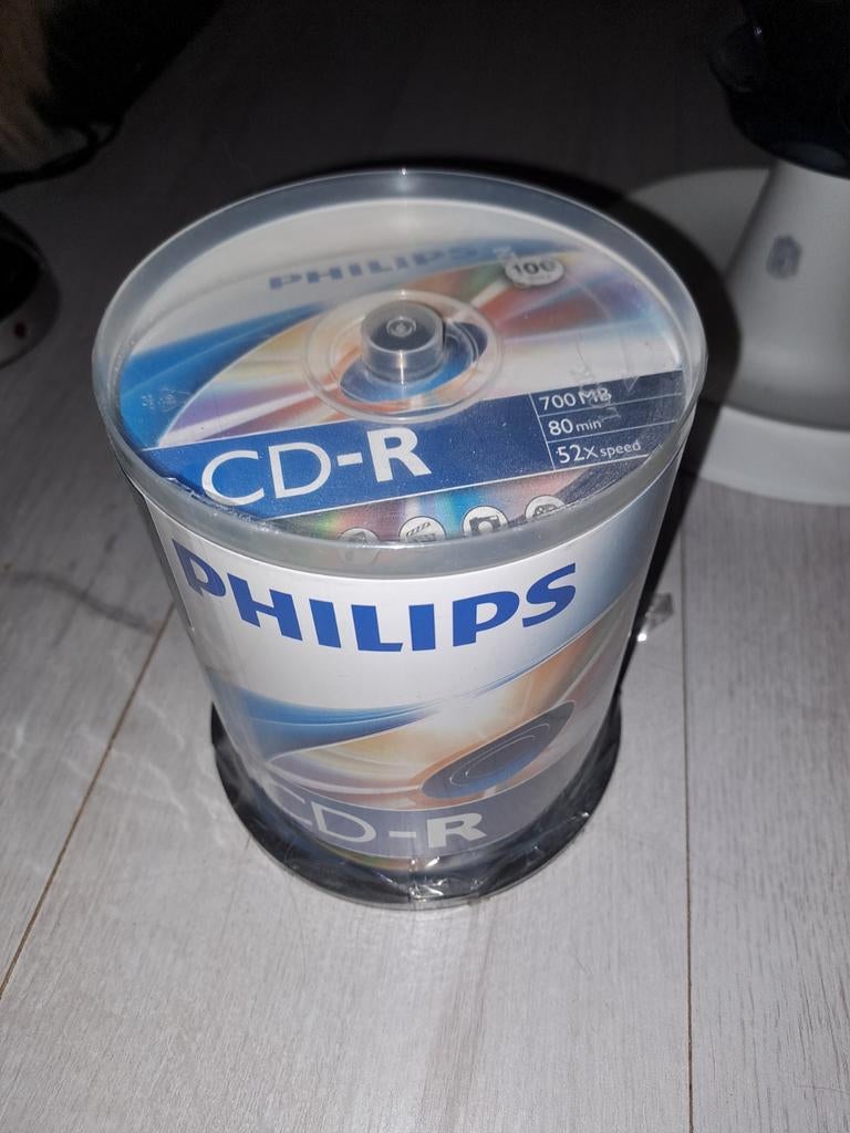 Philips CD-R 700 MB 52x speed, Ophalen of Verzenden, Nieuw