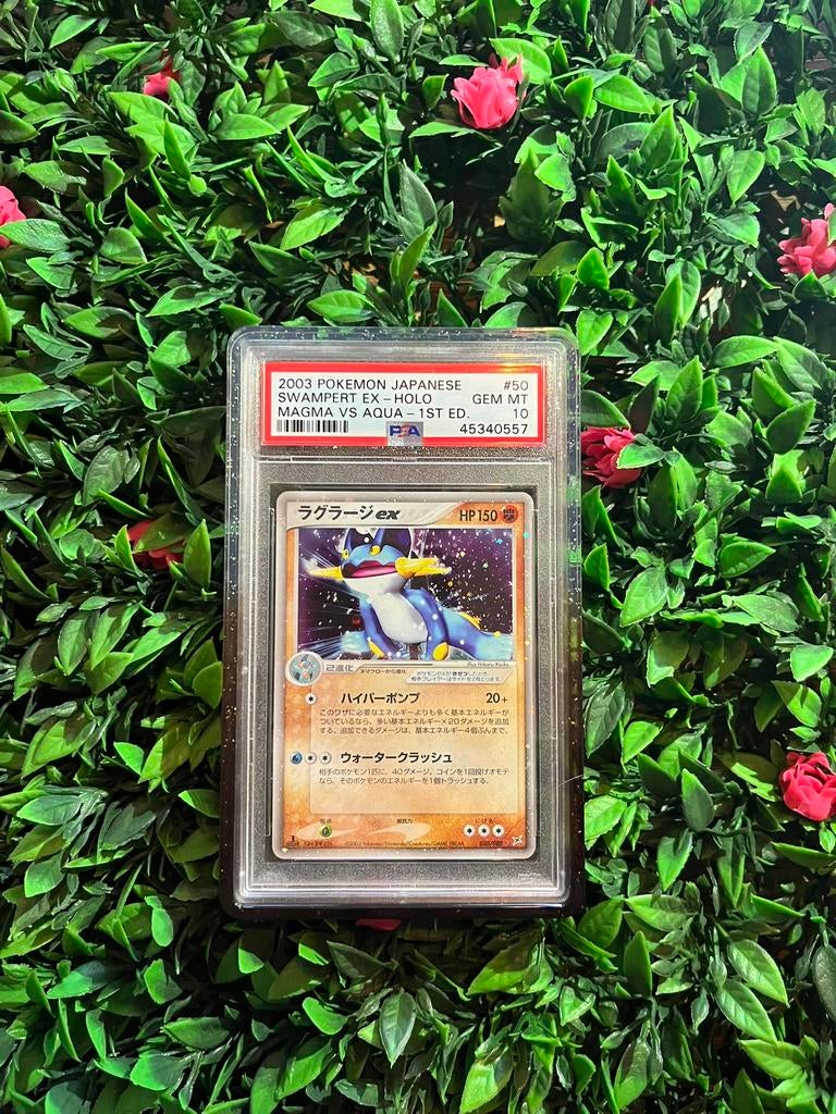 Swampert ex Holo PSA 10 POP78, Ophalen of Verzenden, Zo goed als nieuw