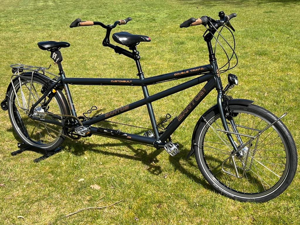 Santos Dubbele Travel tandem, Rohloff Magura HS 33, Vering, 10 tot 15 versnellingen, ., Ophalen of Verzenden