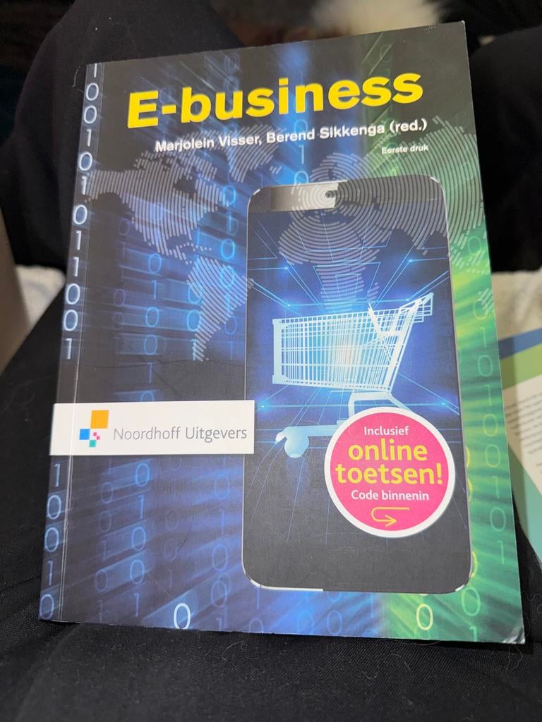 E-business: Noordhoff Uitgevers, Ophalen of Verzenden, Zo goed als nieuw, E-commerce en Internet