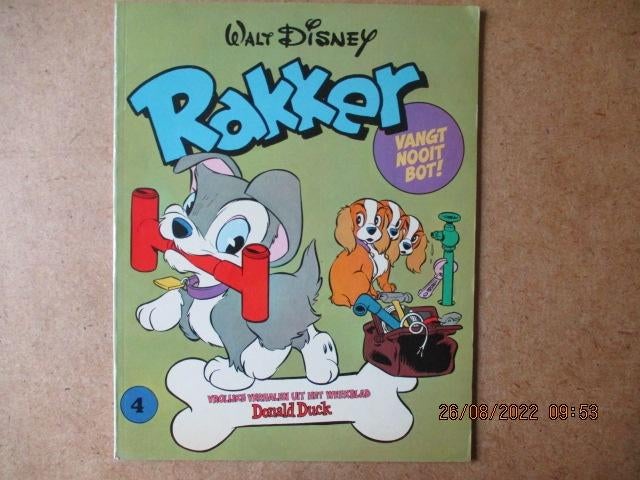 adv7002 rakker, Eén stripboek, Ophalen, Gelezen