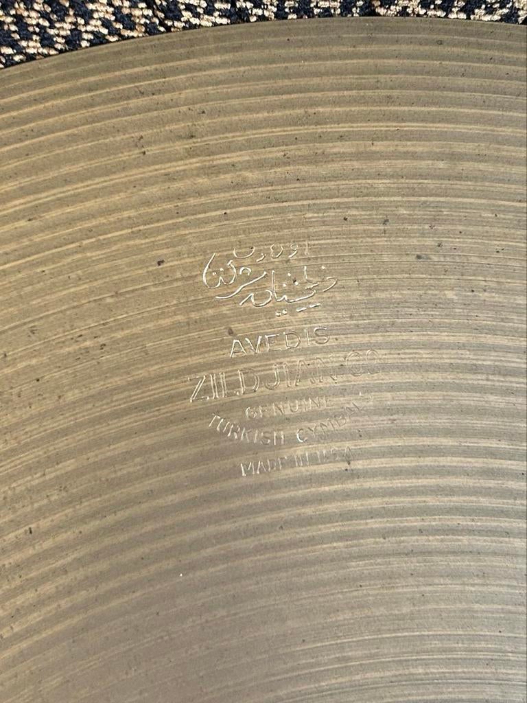 22” Zildjian Avedis Block Stamp Ride (1950s), Gebruikt, Usa, Drums of Percussie, Ophalen of Verzenden