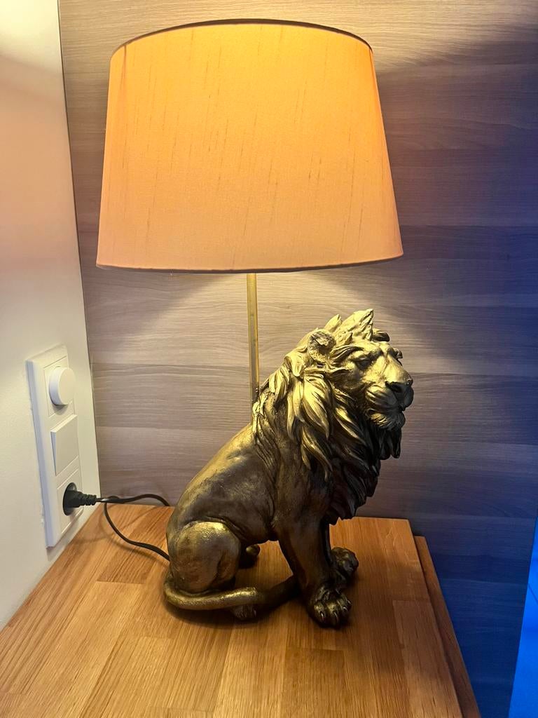 Tafellamp, Huis en Inrichting, Lampen | Tafellampen, Ophalen, Zo goed als nieuw, Kunststof, Minder dan 50 cm