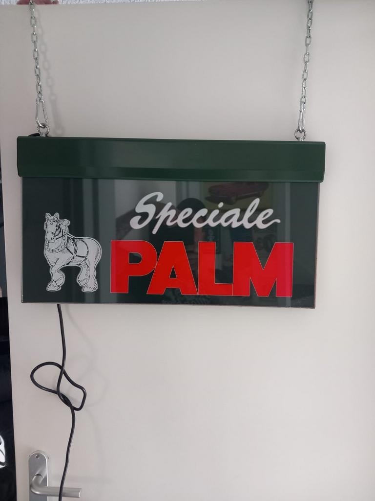Palm speciale cafe lichtbord, Ophalen of Verzenden, Zo goed als nieuw