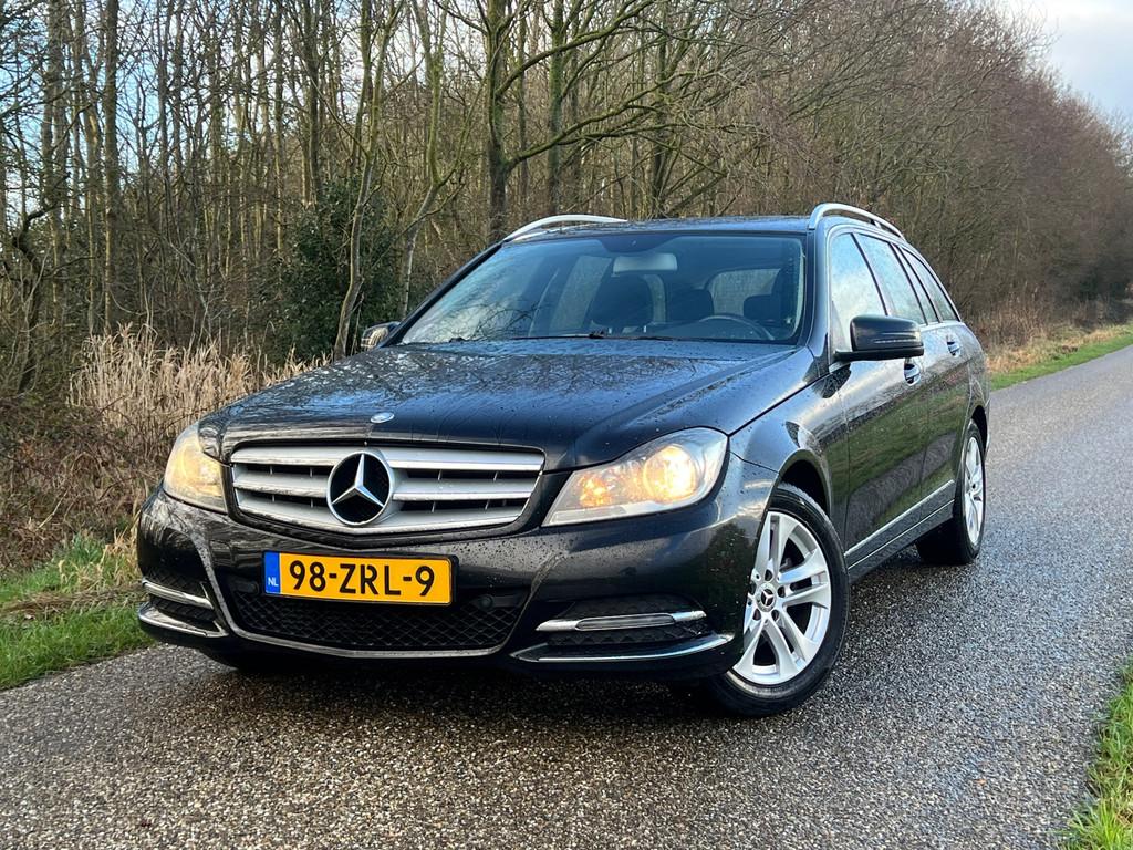 Mercedes-Benz C-klasse Estate 200 CDI Business Class Avantga, 21 km/l, Euro 5, Zwart, 4 cilinders