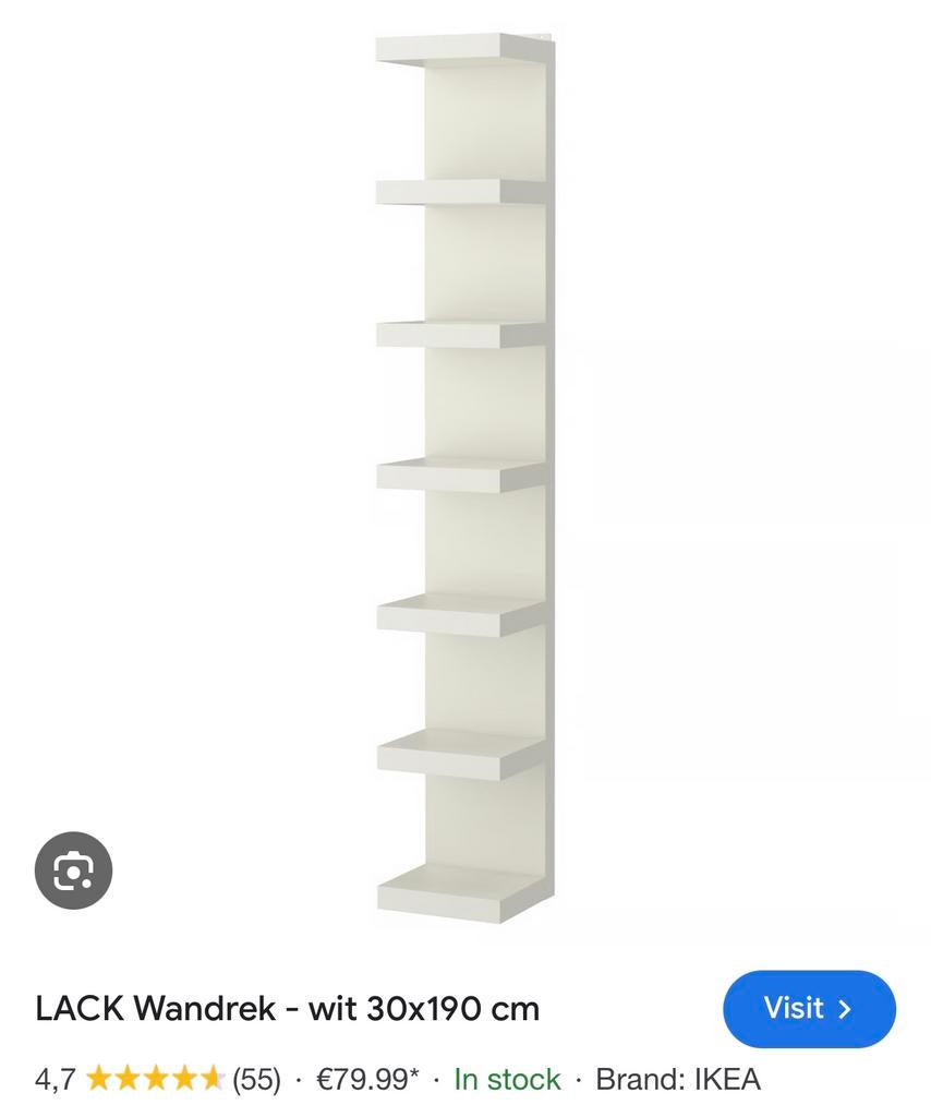 Wandkast lack, Ophalen, Zo goed als nieuw