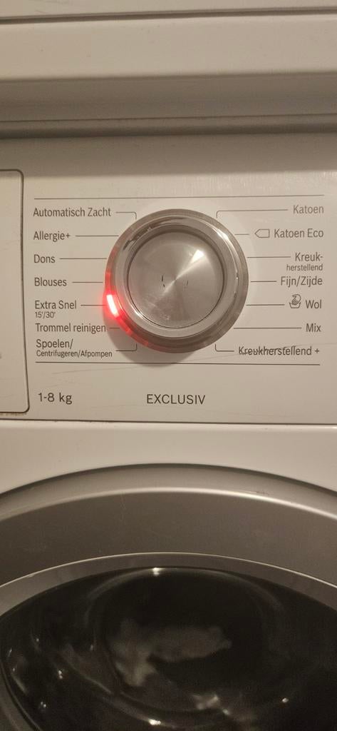 Wasmachine en droger van bosch let op!!, 6 tot 8 kg, Ophalen, 1200 tot 1600 toeren, 85 tot 90 cm